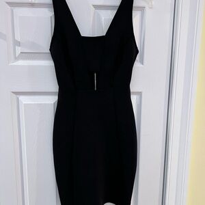 Ladies or Juniors Size 2 Topshop Elegant Black Mini Dress GUC